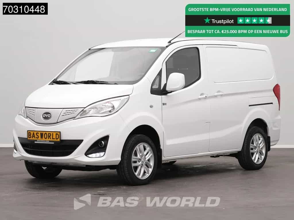 BYD ETP3 Elektrisch 45kWh WLTP 238km 2x Schuifdeur Airco Camera Parkeersensoren Leder Stoelverwarming Airco