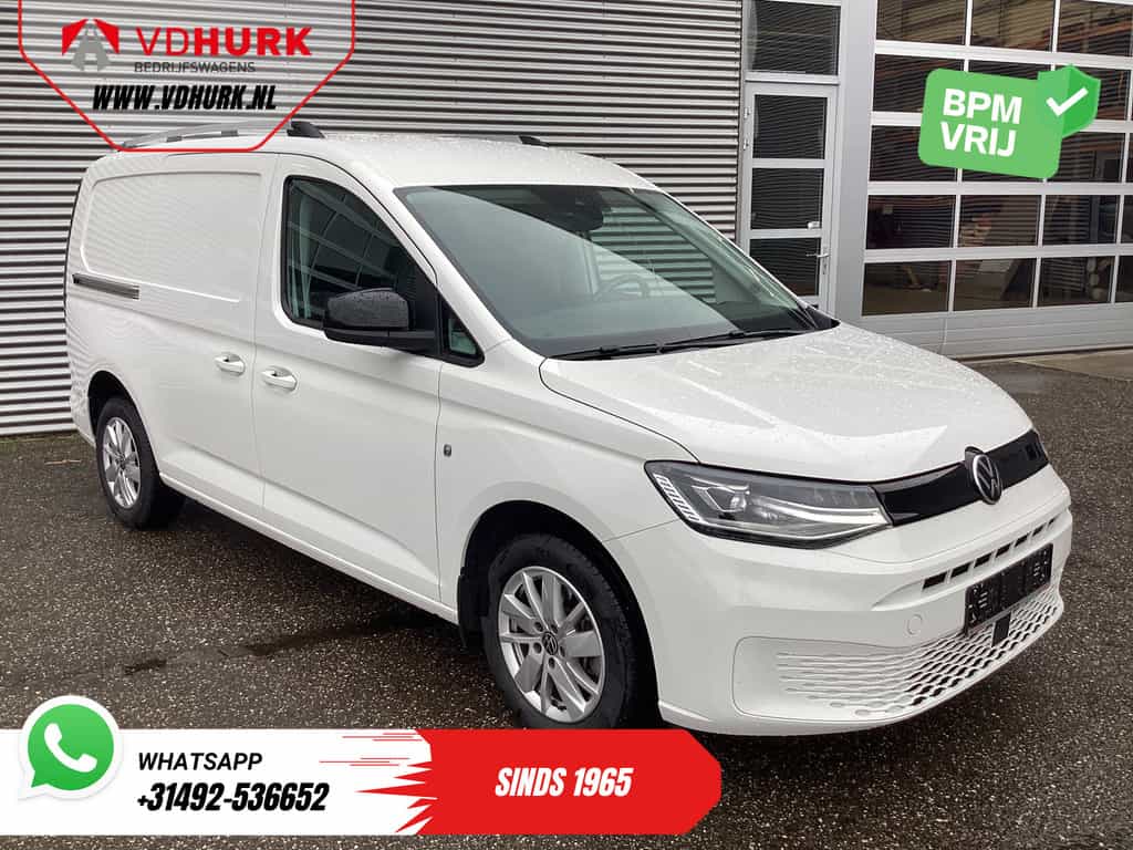 Volkswagen Caddy Cargo Maxi 2.0 TDI 125 pk DSG Aut. Virtual Cockpit/ LED/ Carplay/ Camera/ Stoelverw/ Standkachel / LMV/ PDC