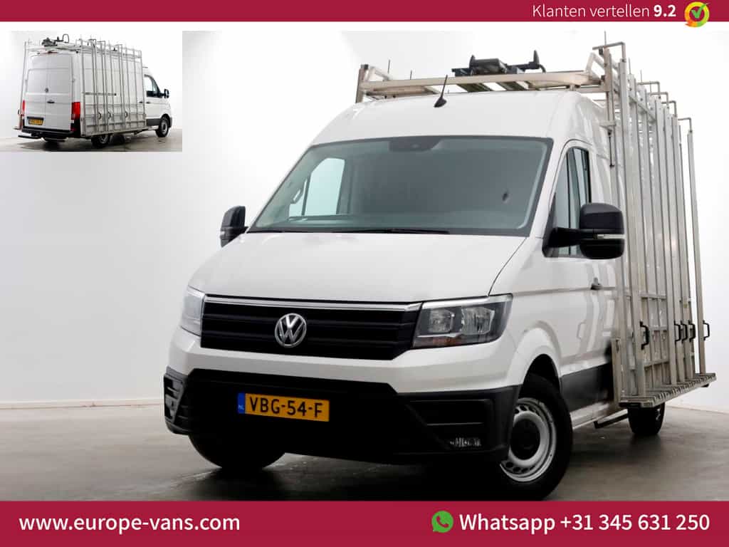 Volkswagen Crafter 35 2.0 TDI 177pk L3H3 (L2H2) Dubbel Lansing Glasresteel 09-2019