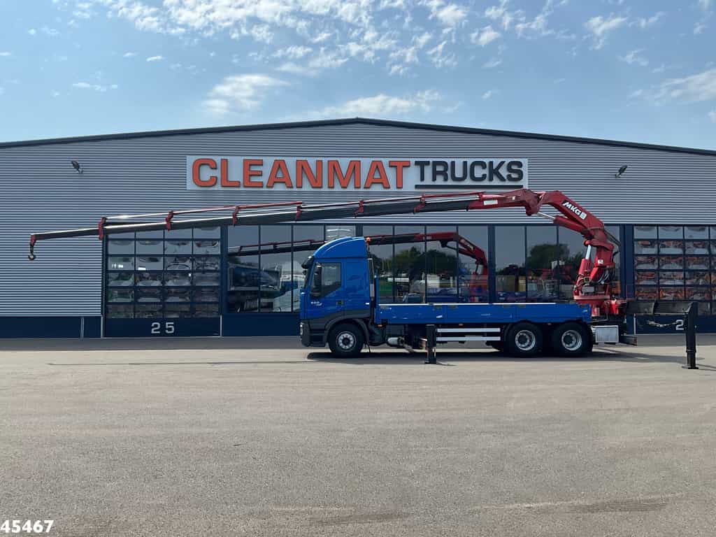 Iveco Stralis 500 6x4 MKG 54 Tonmeter laadkraan