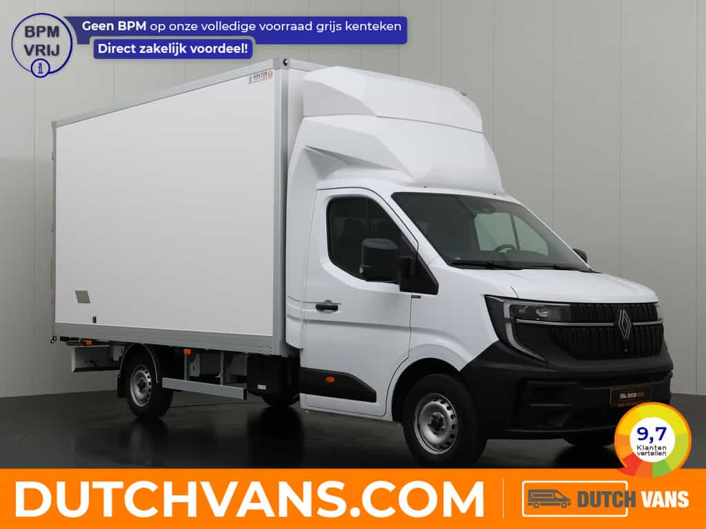 Renault Master 170PK Bakwagen | 2,35 Hoog | Airco | Multimedia | Camera | 3-Zits