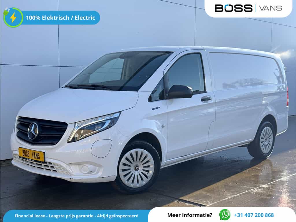 Mercedes-Benz eVito 112 66kWh 280km WLTP 94.7% (SOH) 80kW Snelladen LED L2H1 Climate Control Cruise Control Carplay Camera Stoelverwarming