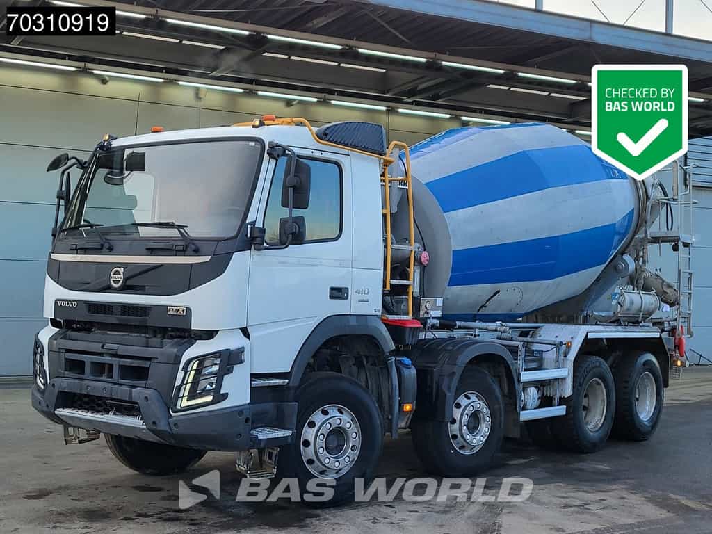 Volvo FMX 410 8X4 9m3 Liebherr Mixer Steelsuspension Automatic Airco Euro 6