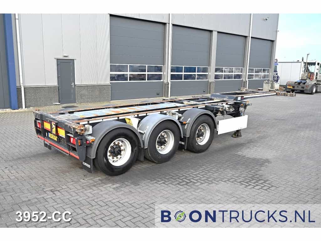 Renders EURO 800 2x20-30-40-45ft HC* LIFT AXLE * DRUM BRAKES * 2X EXTANDABLE * NL TRAILER