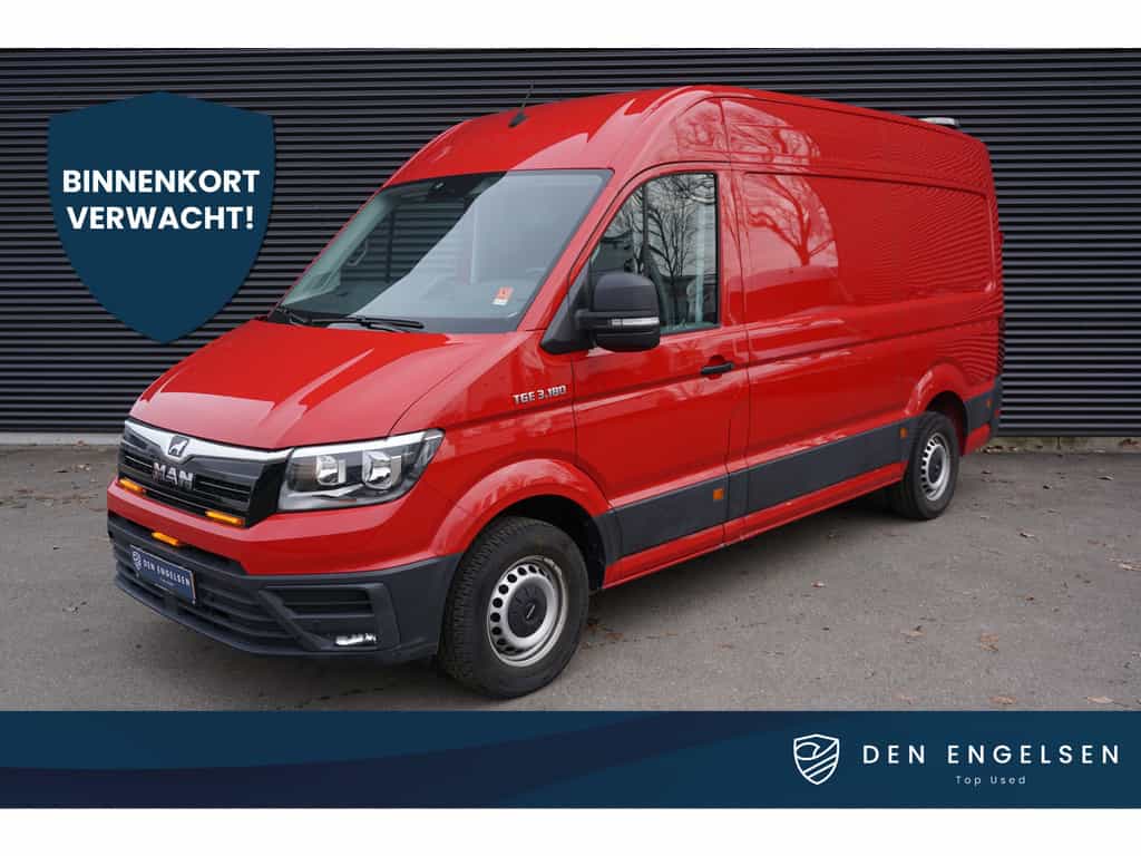 MAN TGE 177PK L3H3/L2H2 Apple Carplay Navigatie Trekhaak Cruise control Airco Tachograaf Parkeersensoren