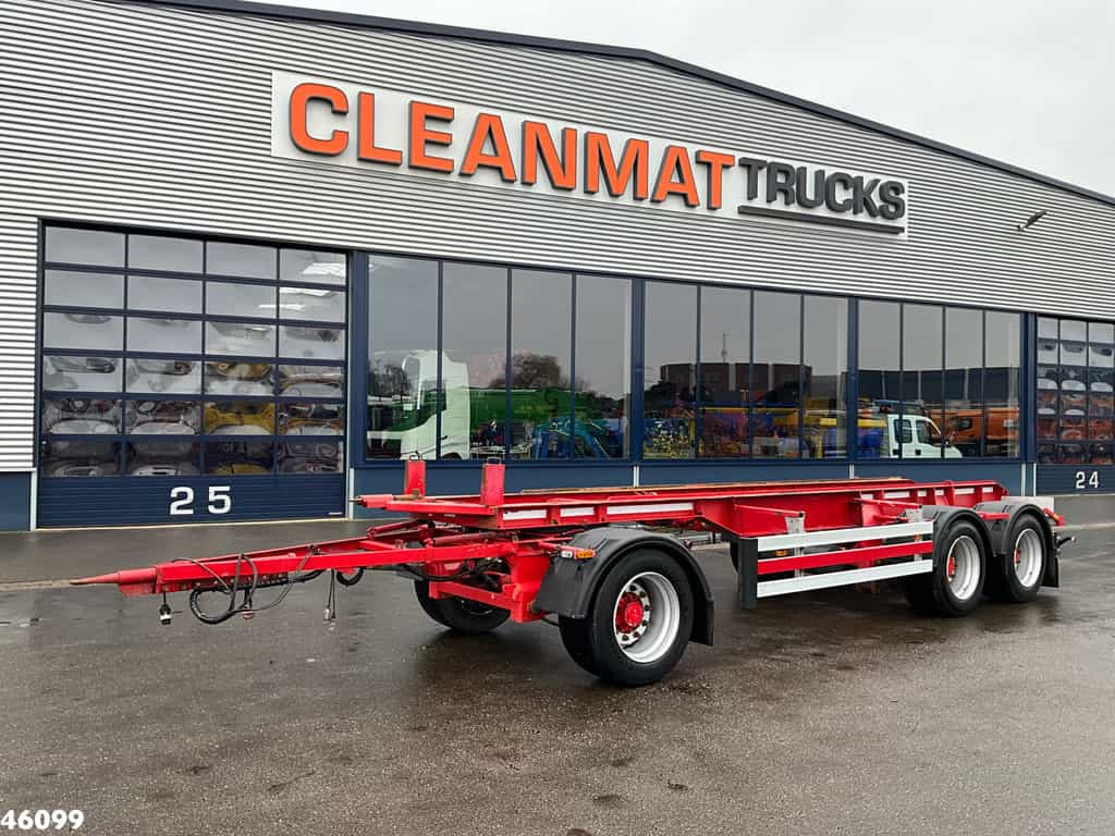 E.S.V.E. 3-assige containeraanhangwagen