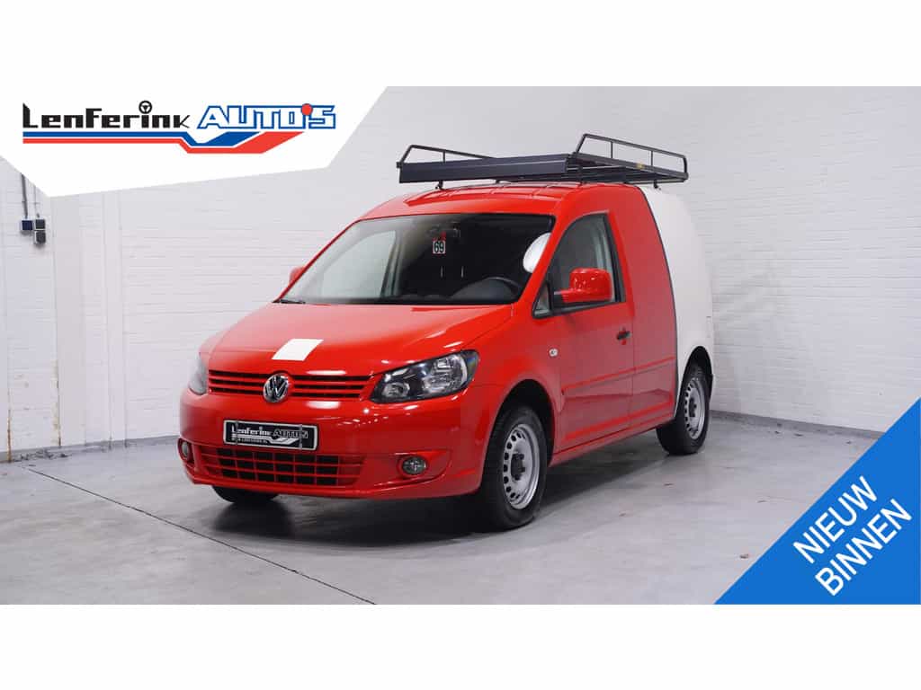 Volkswagen Caddy 1.6 TDI 75 pk Airco, Cruise Control, APK 08-2026 Imperiaal, Trekhaak, Schilders Edition