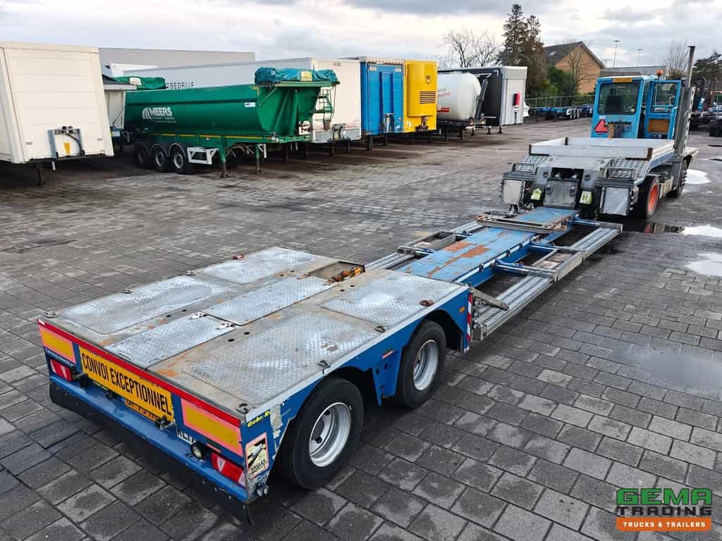 RECKER SA-DLS 2-Assen Gigant - Dieplader - Tridec Stuurassen - Uitschuifbaar 4.8m - Afneembare Nek