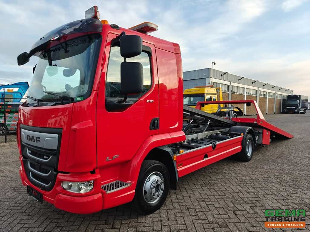 DAF FA LF210 4x2 4x2 Dagcabine Euro6C - Tischer 3500 + Brill 1500kg + Lier 3500KG - Afstandbediening