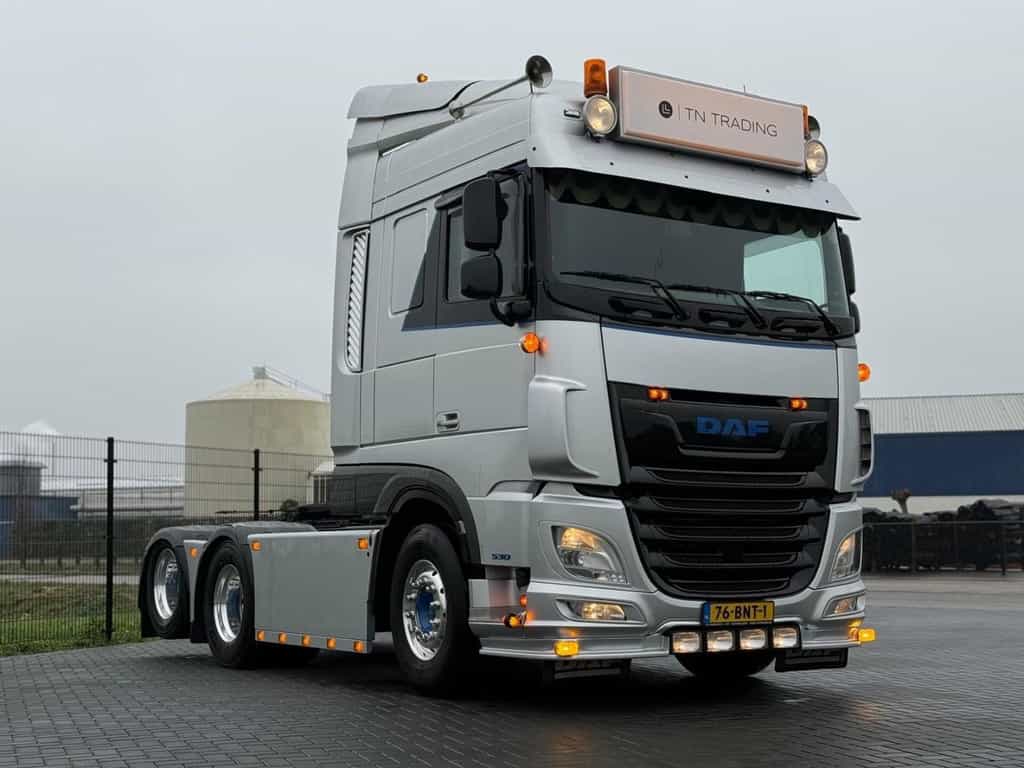DAF XF 530 FTS RETARDER, SPECIAL INTERIOR, TOP CONDITION, DUTCH TRUCK, 530.