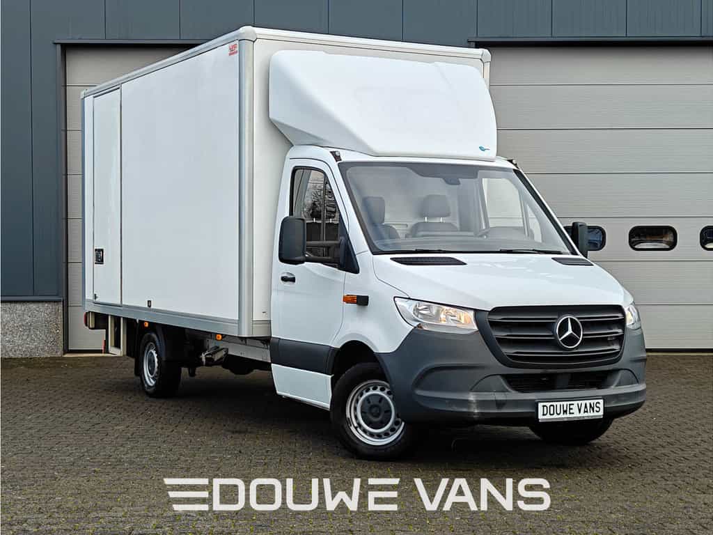 Mercedes-Benz Sprinter 314 Automaat Bakwagen Leder Airco Laadklep Zijdeur Dakspoiler