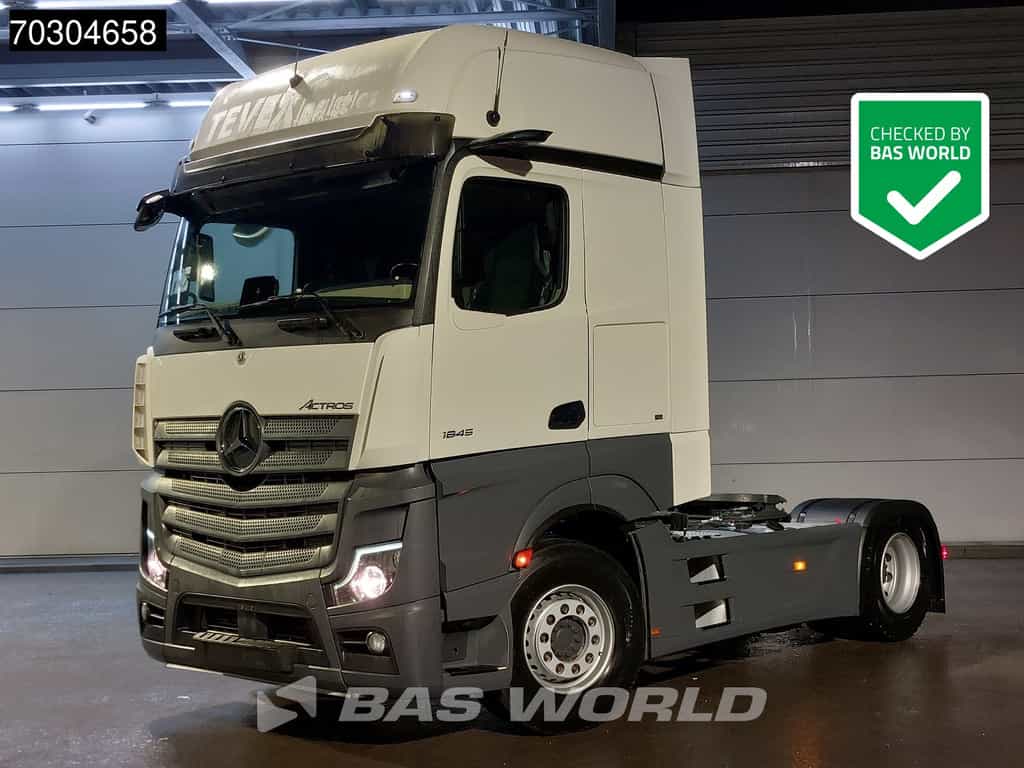 Mercedes Actros 1845 4X2 GigaSpace Retarder MirrorCam Navi Euro 6