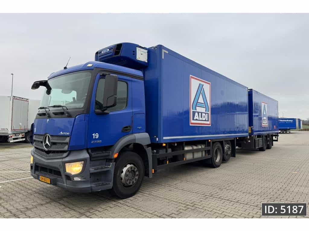 Mercedes-Benz Antos 2736 Day Cab, Euro 6, + Schmitz / Durchladbar / Carrier / 92m3