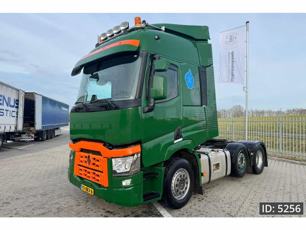Renault T460 HighCab, Euro 6, 6x2 / Sliding 5th wheel / NL truck