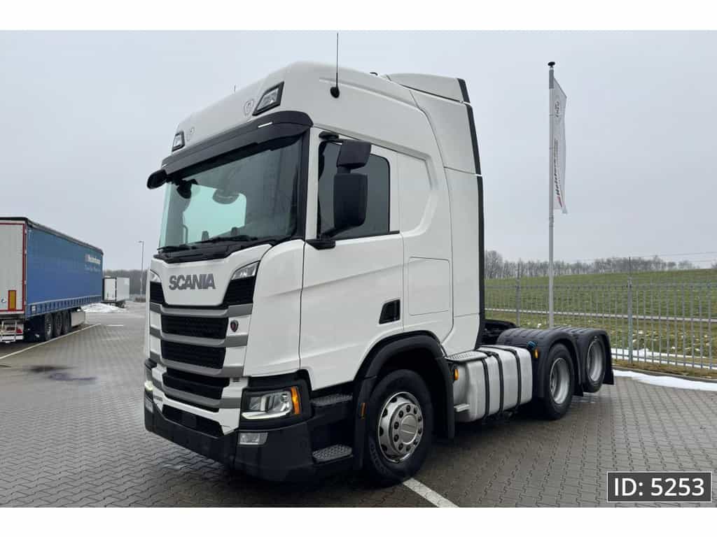 Scania R500 Topline, Euro 6, / 6x2 Boogie / Sliding 5th wheel