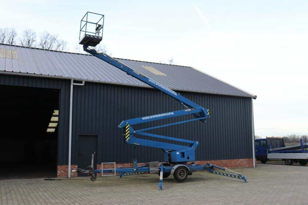 Custers R20 mtr aanhangwagen hoogwerker