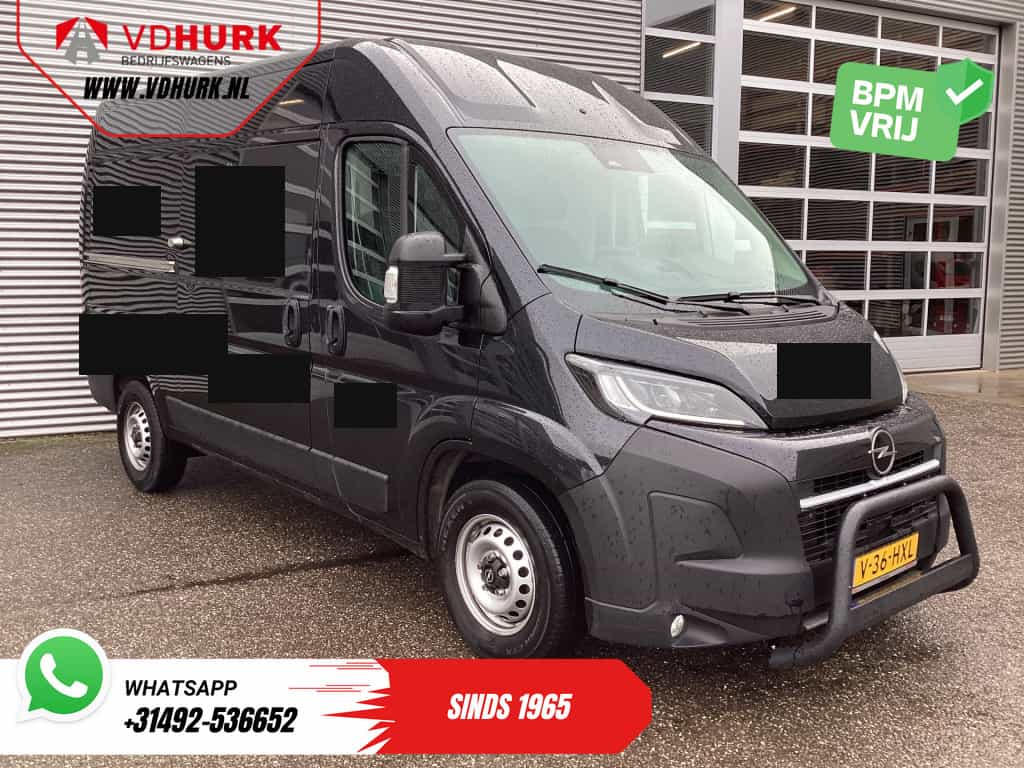 Opel Movano 35 2.2 CDTI 140 pk Aut. L2H2 NL Auto/ LED/ Virtual Cockpit/ Carplay/ Climate/ Navi/ Cruise/ Camera/ DAB