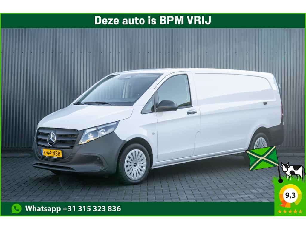 Mercedes-Benz Vito 116 CDI L3 Pro | Facelift | 160 PK | Automaat | Mbux | Navi  | Camera | Cruise  | Carplay