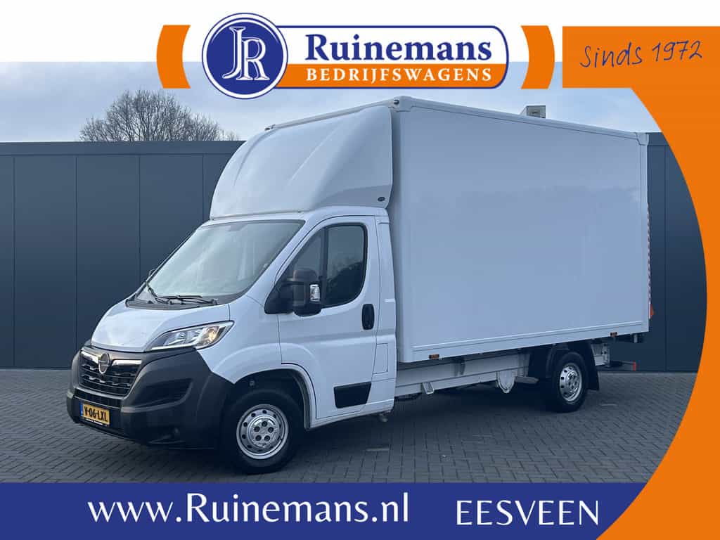 Opel Movano 2.2 CDTi 141 PK / BAKWAGEN+KLEP / 1.050 KG LAADVERMOGEN / 1e EIG. / DHOLLANDIA LAADKLEP / AIRCO / CRUISE