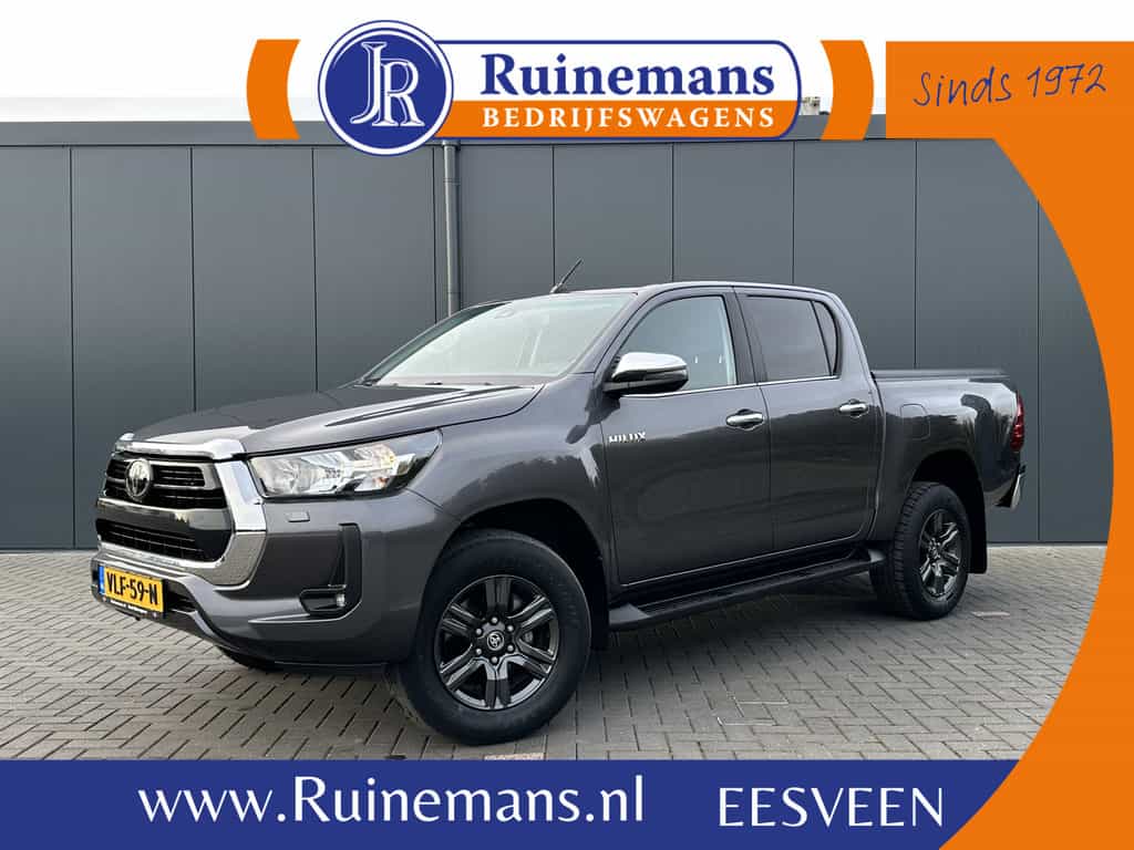 Toyota Hilux 2.4 D-4D AUTOMAAT / 4x4 / 1e EIG. / 3.500 KG AHG / CAMERA / TREKHAAK / ECC / CRUISE / CARPLAY
