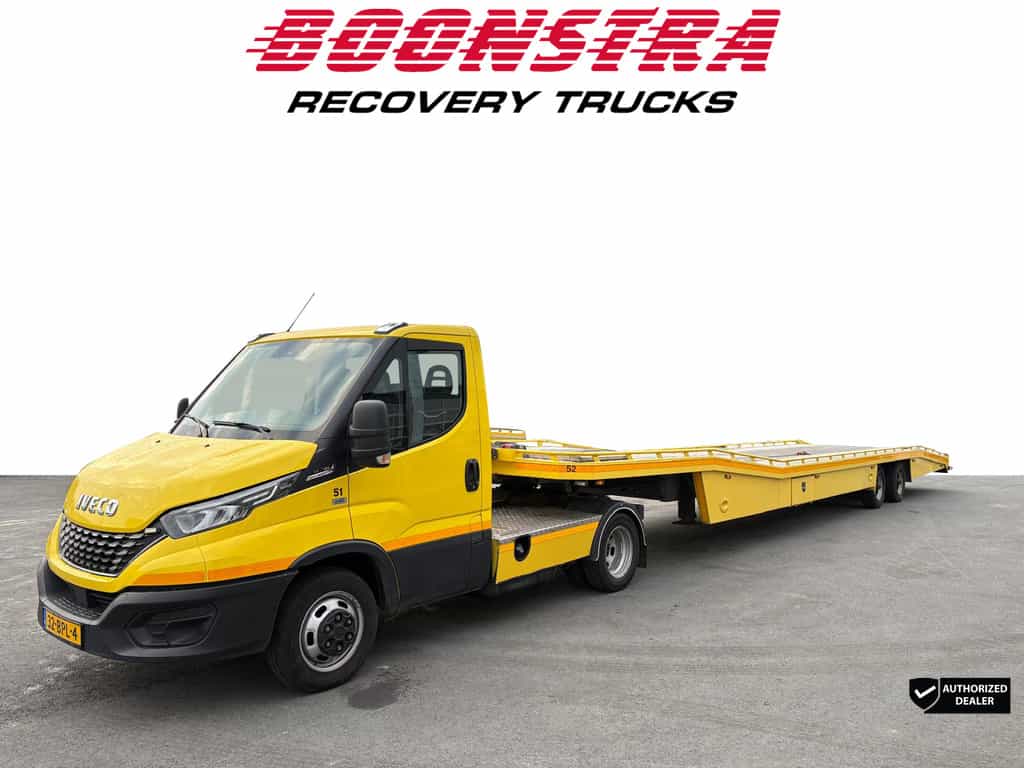 Iveco Daily 40C18 Hi-Matic Tijhof TO7500 141187km!! Autotransporter