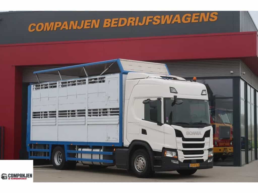 Scania G450 Scania G450 met Cuppers bak - 2017 - Retarder livestock truck