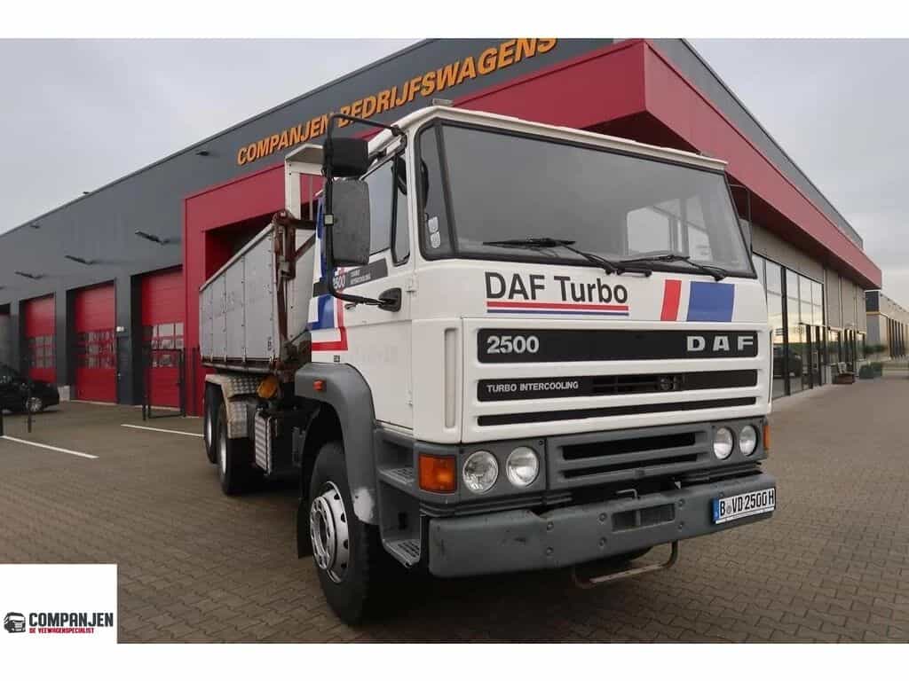 DAF 2500 FAS 2500 - 1989 - Side Tipper - Oldtimer dump truck