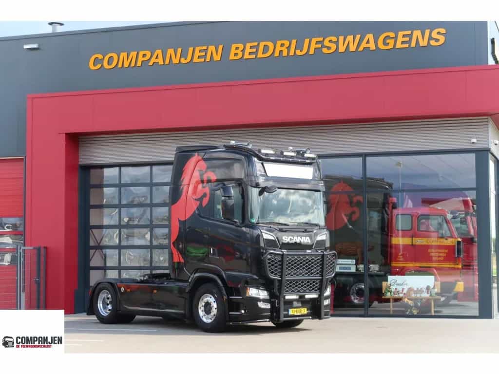 Scania S650 Retarder, Full Air, Full LED, King of the road, PTO Nice Tr truck tractor