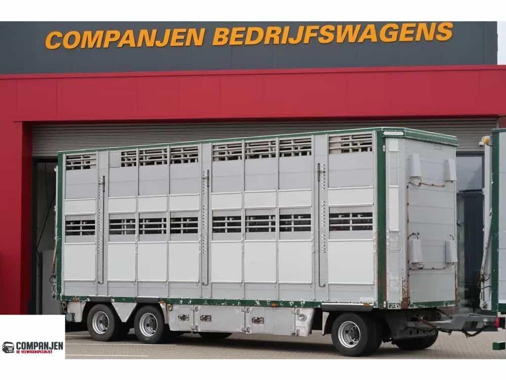 Pezzaioli RBA 31 G - Livestock transport - Cattle transport livestock trailer