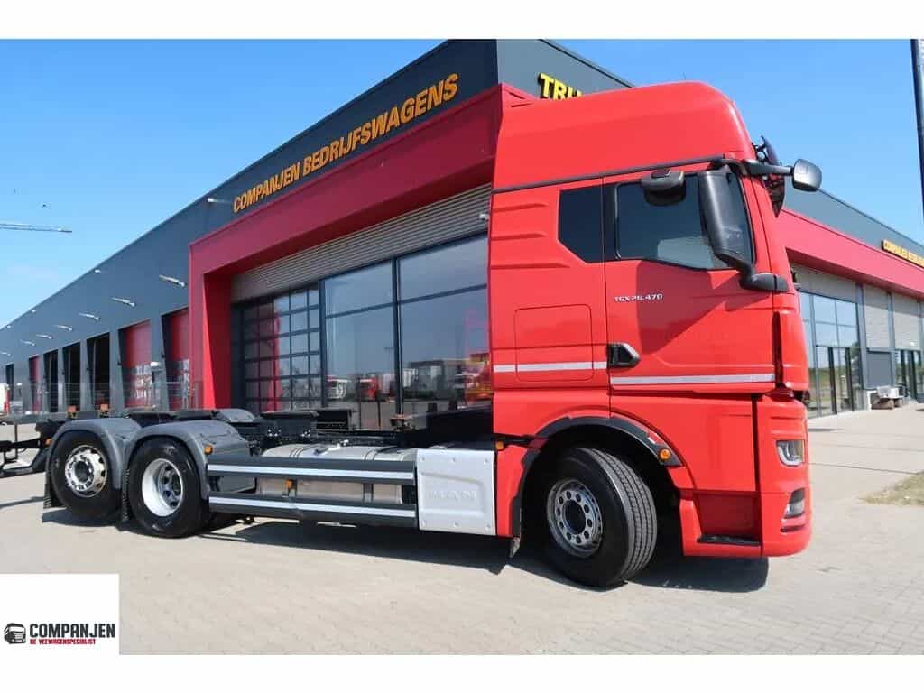 MAN TGX 26.470 - BDF - Retarder - 2021 container chassis
