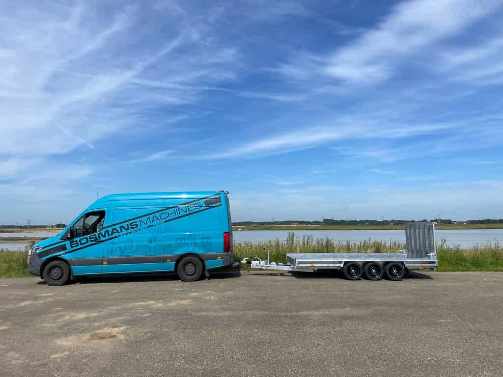 Vlemmix 3 assige machinetransporter 3500 kg 400x180 NIEUW