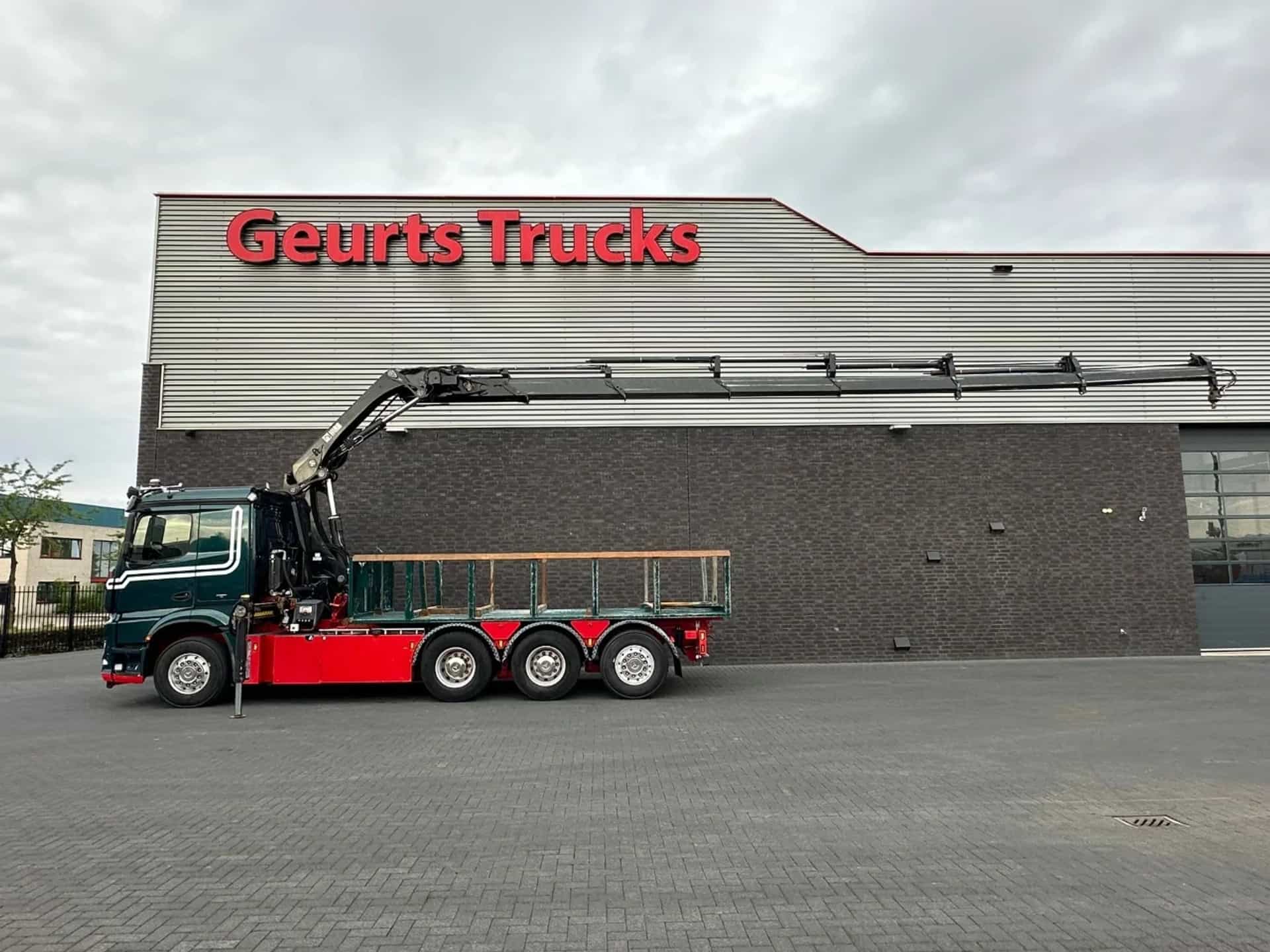 Mercedes-Benz  Arocs 3251 8X4 TRIDEM + HIAB 288 E-6 HIPRO KRAAN/KRAN/CRANE/GRUA
