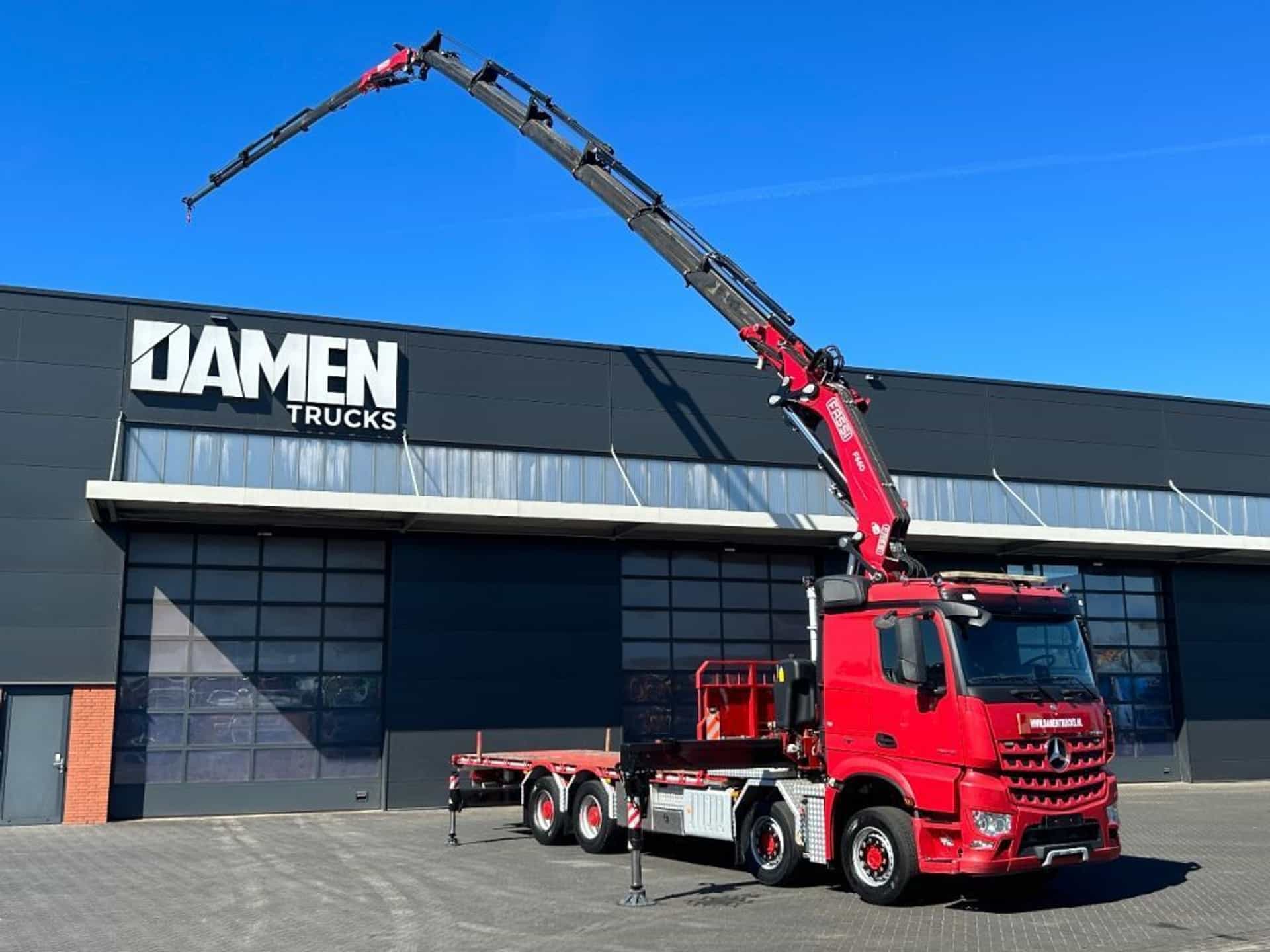 Mercedes-Benz AROCS 3242 8x4 Euro 6 FASSI F 660 RA.2.26 HE-Dynamic + JIB & Whinch