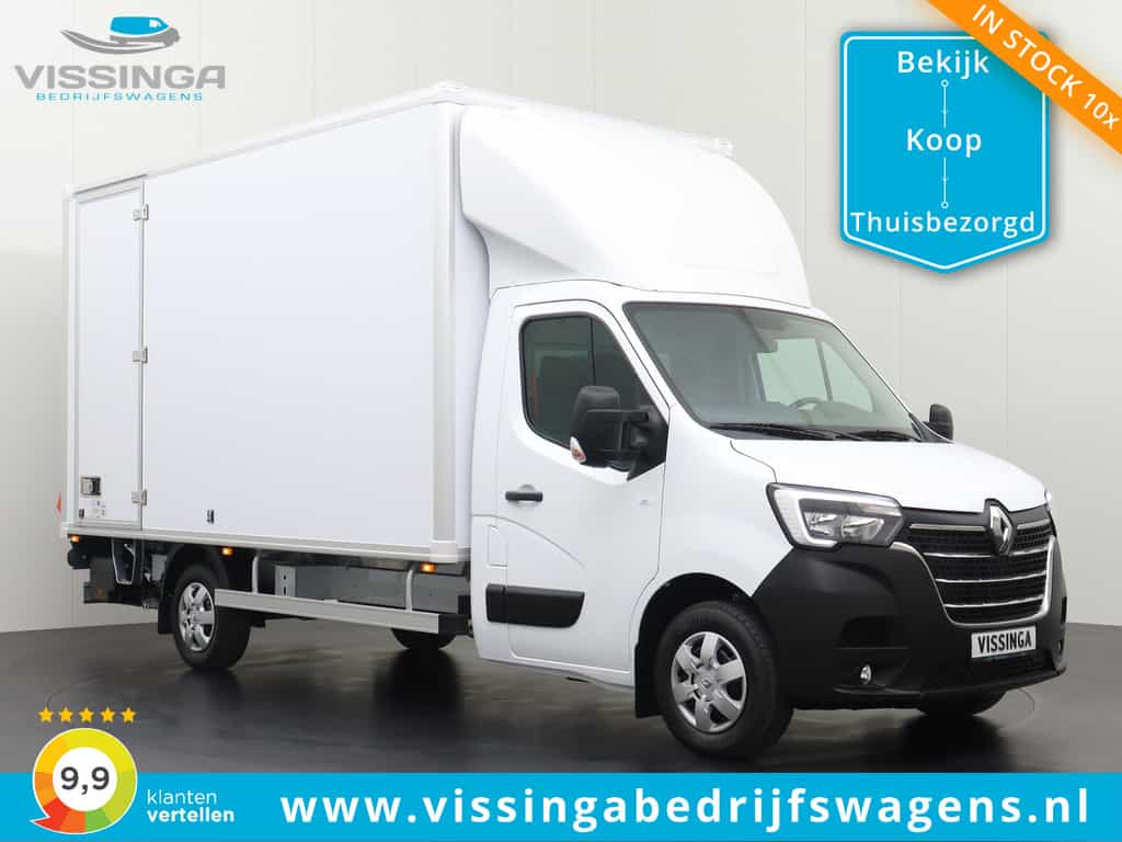 Renault Master Bakwagen (20.5m3) 1000 kg laadklep 165 pk