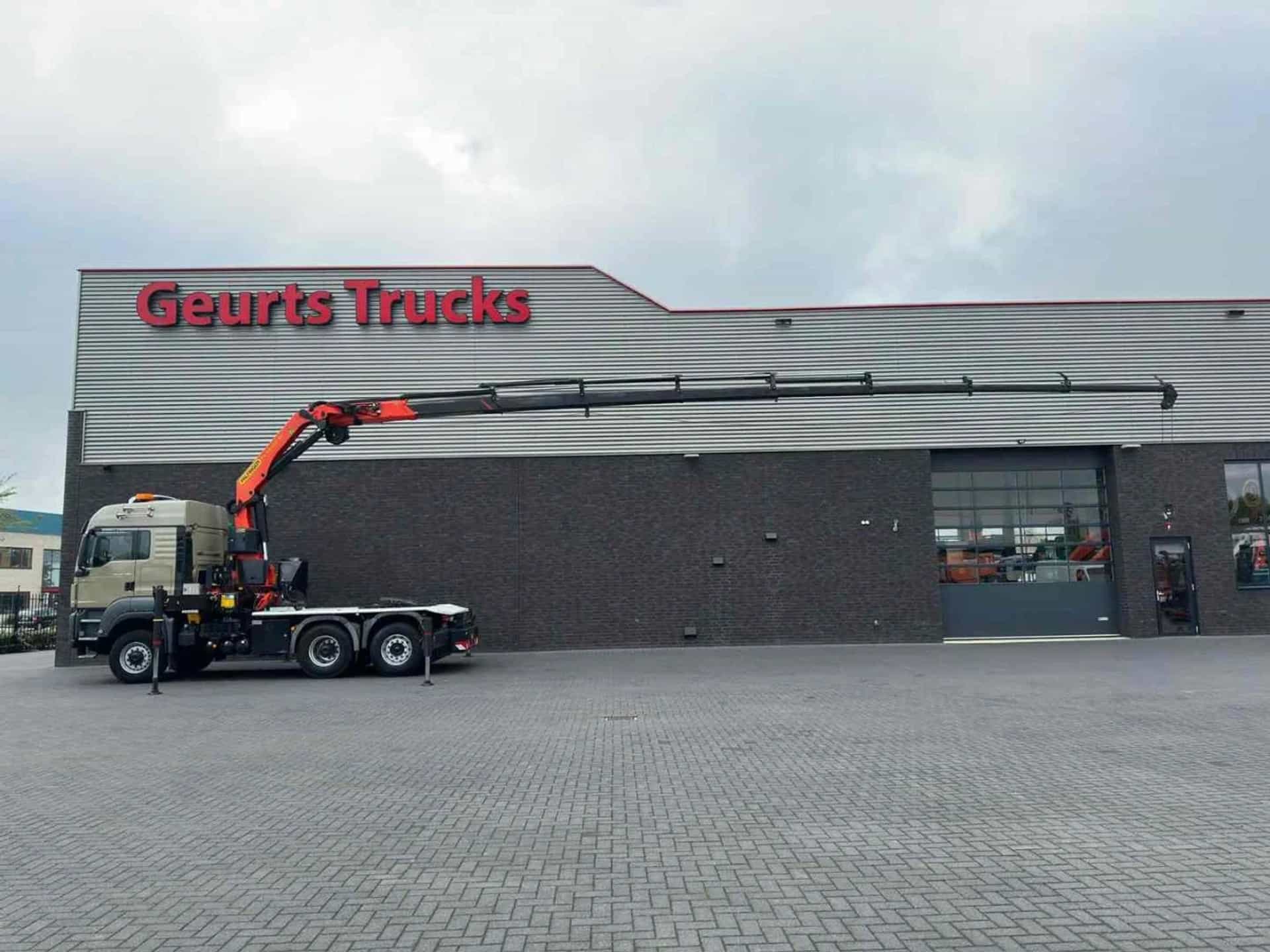 MAN  TGS 28.480 6X4-4 BL + PALFINGER PK 34002-SH G POWER LINK PLUS KRAAN/KRAN/CRANE/GRUA