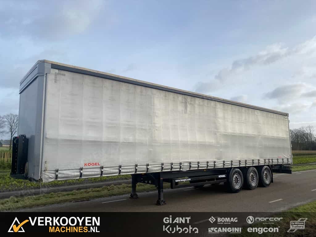 2018 Kögel SN24 Huiftrailer - Schuifzeil oplegger LT588