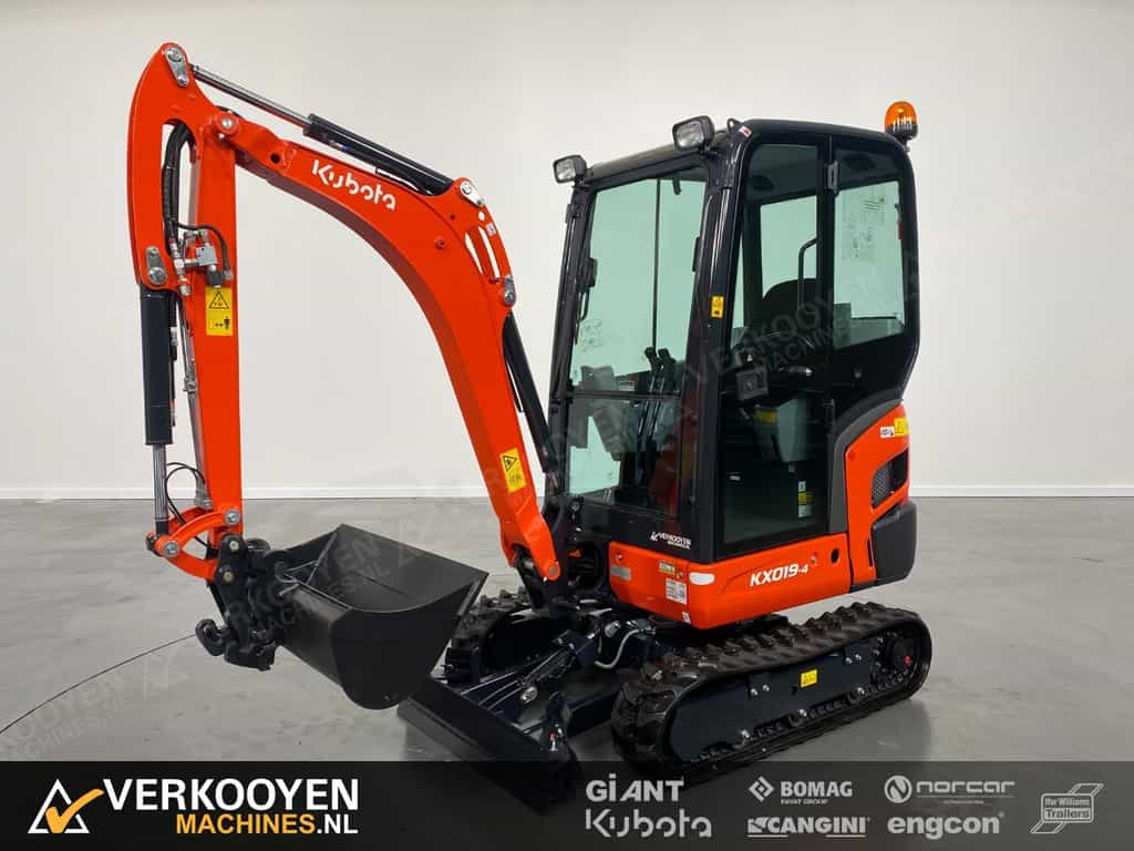 2025 Kubota KX019-4 ADV1114 Minigraver VOORRAAD!