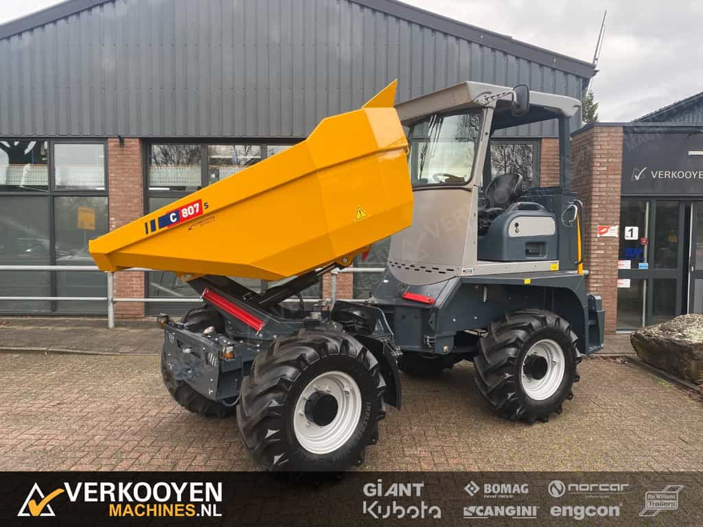 2021 Bergmann C807s Swivel Dumper VV1273 Foldable roof