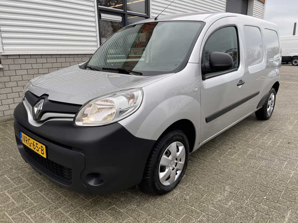 Renault Kangoo 1.5 dCi 90pk automaat  Energy Comfort Maxi L2H1 / vaste prijs rijklaar € 11.950 ex btw / lease vanaf € 256 / airco / zilver metallic / pdc achter !