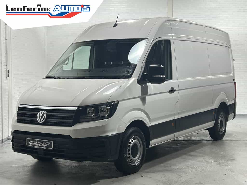 Volkswagen Crafter 2.0 TDI 140 pk L3H3 Navi, Camera, Cruise Control Airco, Laadruimte Pakket, PDC V+A, Geveerde Stoel, 3-Zits