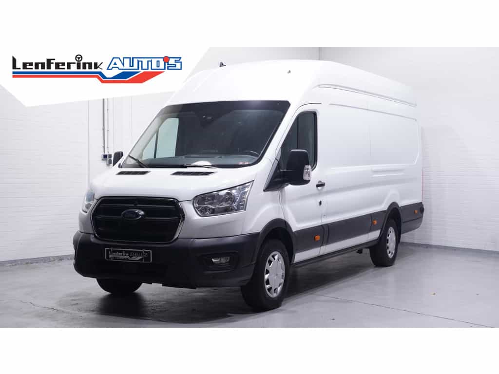 Ford Transit 2.0 TDCI 130 pk L4H3 Trend Navi, Camera, Airco Cruise control, DAB+, Laadruimte Pakket, PDC V+A, 3-Zits