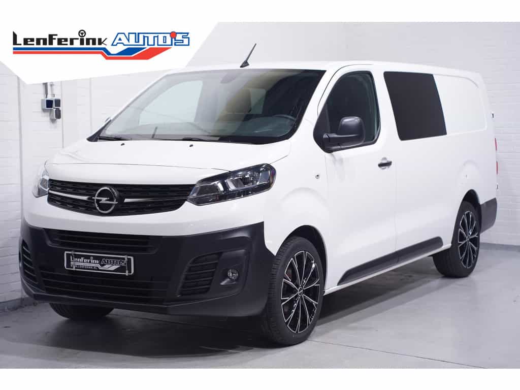 Opel Vivaro 2.0 CDTi 122 pk L3 Dubbel Cabine Navi, Camera Cruise Control, 19" LMV, Laadruimte Pakket, PDC V+A