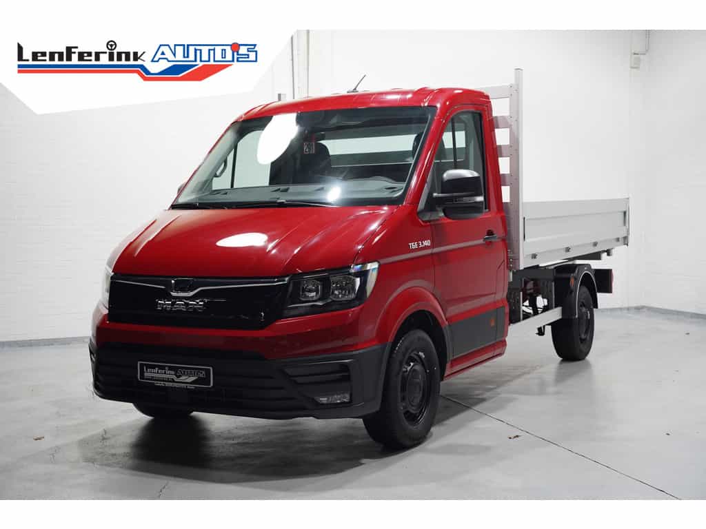 Volkswagen Crafter 2.0 TDI 140 pk 3-Zijdige Kipper Airco Apple Carplay/App Connect, Cruise Control, 3-Zits, LxBxH 350x204x40 cm, Nieuw