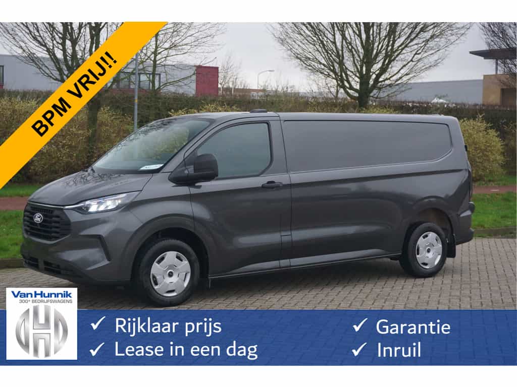 Ford Transit Custom 300L 136PK Trend BPM VRIJ!! 13" Sync Navi, Cam, Adap. Cruise!! NR. 822