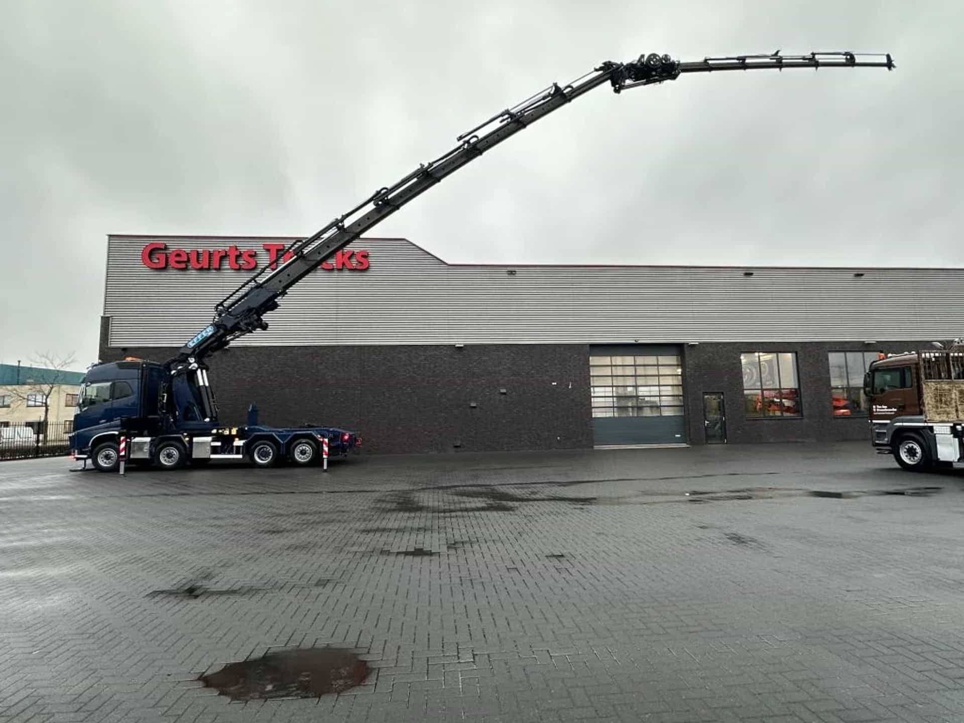 Volvo  FH 16.650 8X2 + EFFER 1855/8S + JIB 6S HEAVY DUTY KRAAN/KRAN/CRANE/GRUA