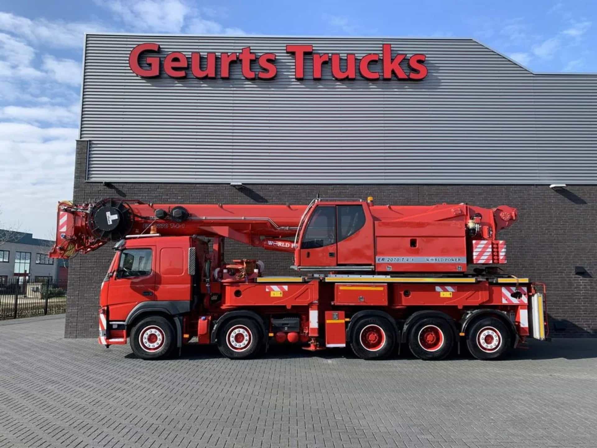Volvo  FM 460 ERKIN WORLD POWER ER 2070 T-4.1 CRANE/KRAN/KRAAN/GRUA/MONTAGEKRAN