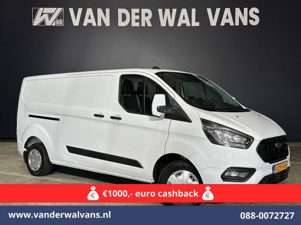 Ford Transit Custom 2.0 TDCI L2H1 Euro6 Airco | Camera | Apple Carplay | LED | Cruisecontrol 2800kg trekvermogen, Android Auto, Parkeersensoren, Verwarmde voorruit, Bijrijdersbank