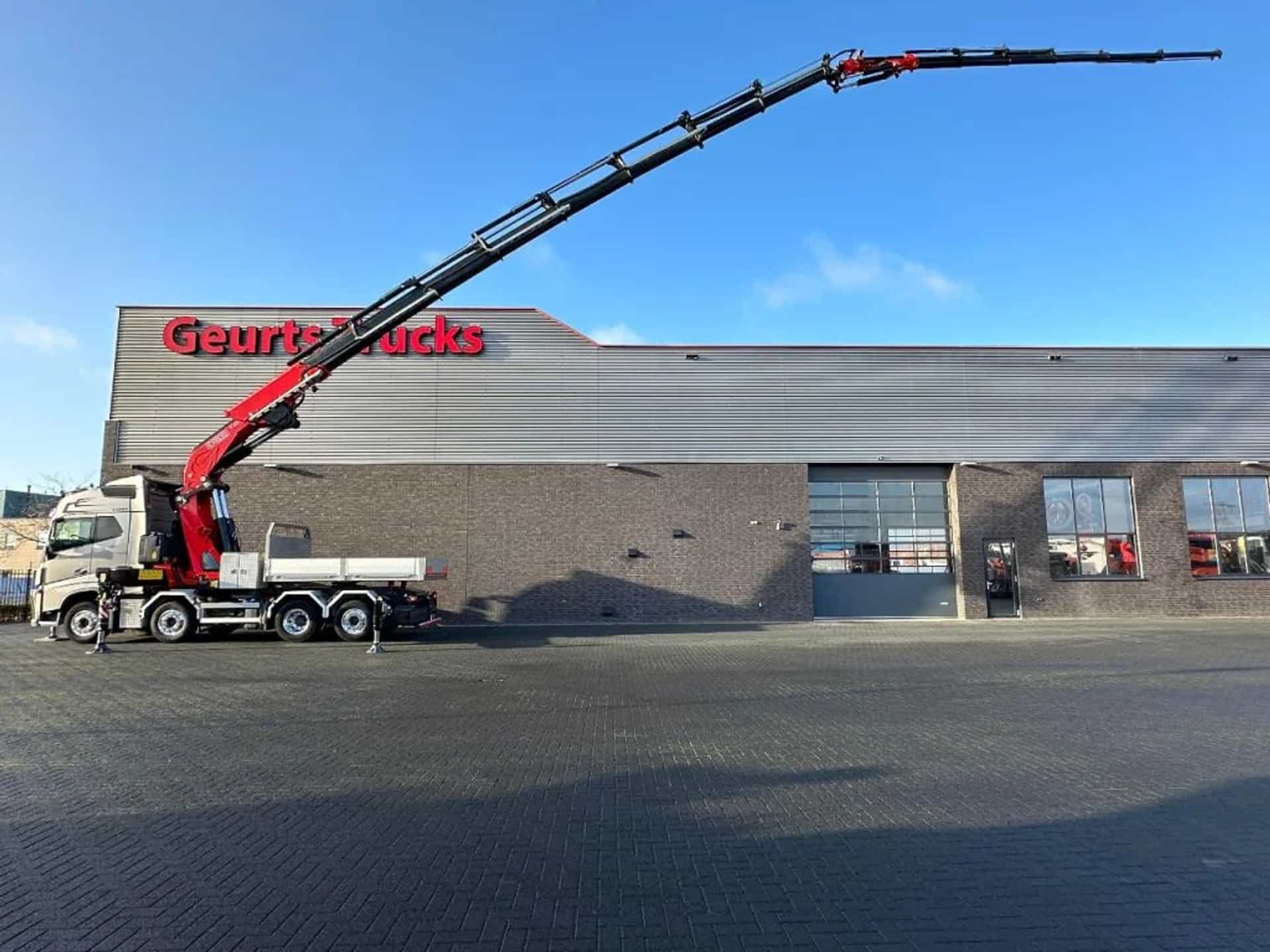 Volvo  FH 540 8X2 TREKKER-BAKWAGEN COMBI + FASSI F1650RA.2.28 + JIB L816 KRAAN/KRAN/CRANE/GRUA