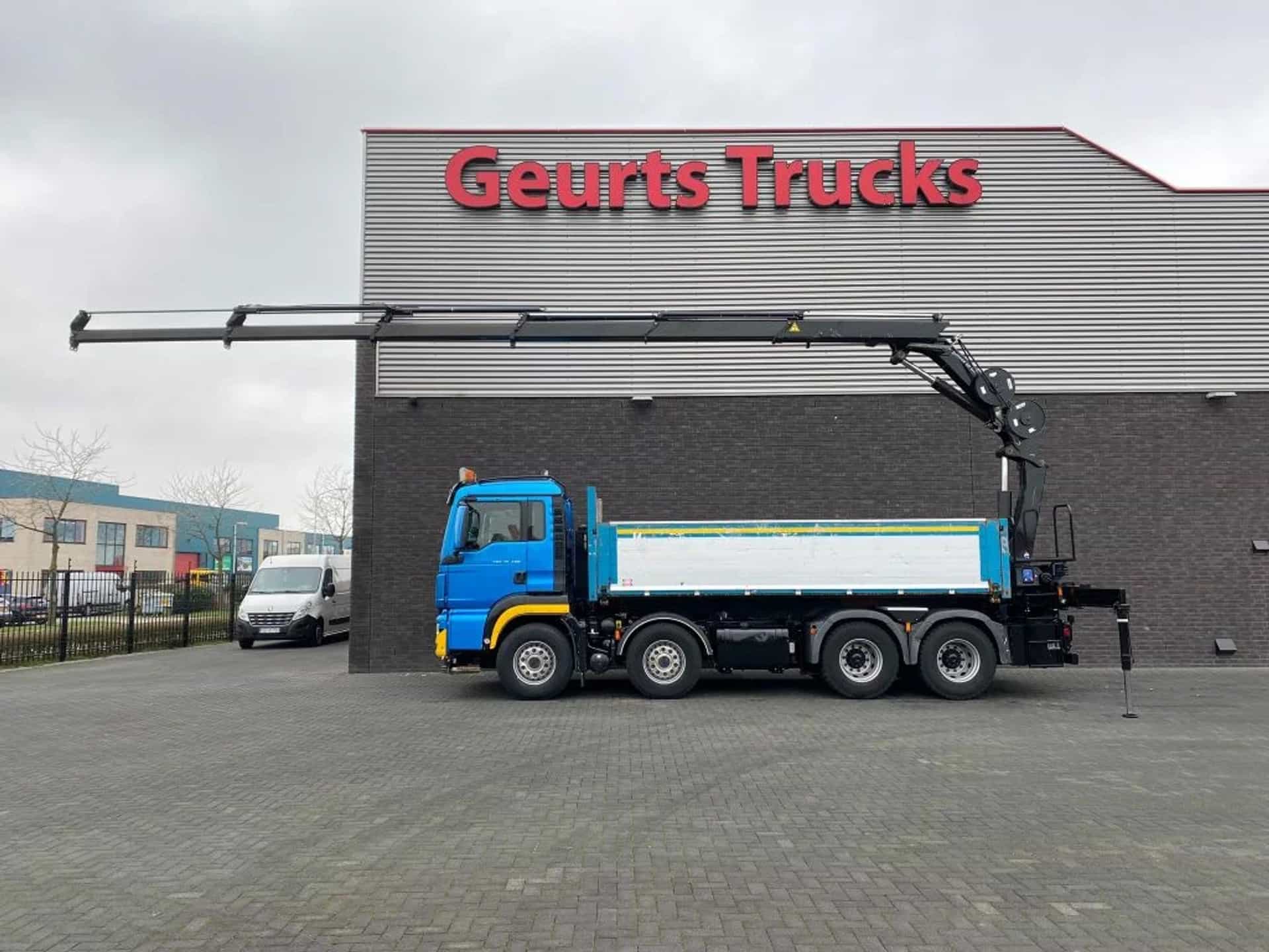MAN  TGS 35.480 8X4 KIPPER/TIPPER + HMF 2620-K5 KRAAN/KRAN/CRANE/GRUA