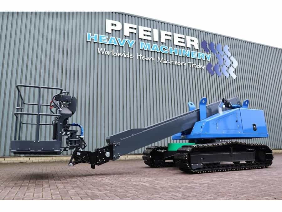 Aichi SR12CSM Diesel, Tracked Boomlift, 14.1m Working He